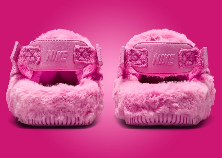 Nike Calm Mule Fur Pink (W) Heel