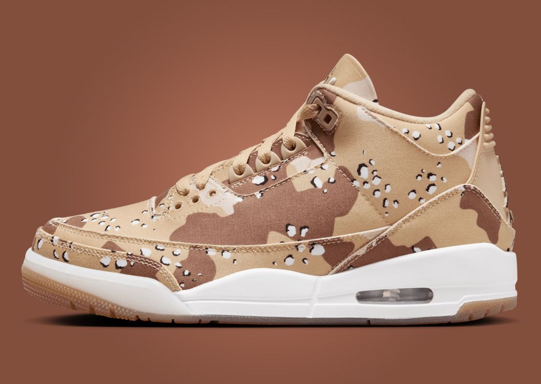 Air Jordan 3 Retro TEX WNBA Camo (W) Lateral