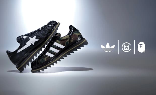 CLOT x BAPE x adidas Superstar