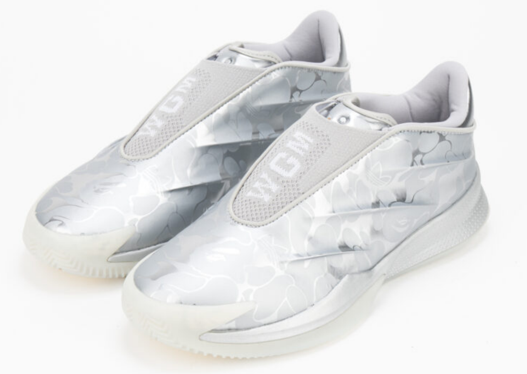 BAPE x adidas Crazy Energy+ Silver