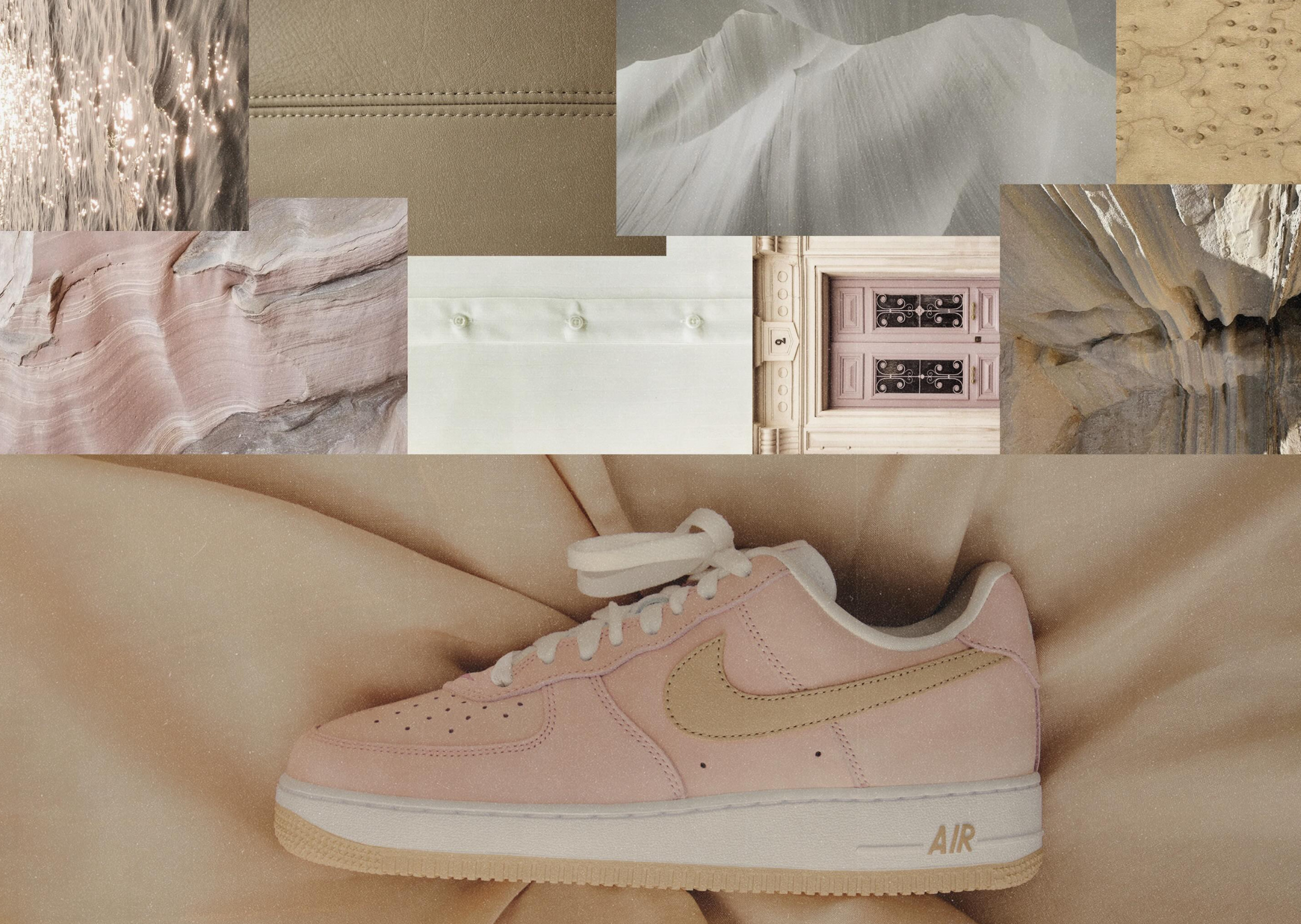 Kith x Nike Air Force 1 Low Un-Linen