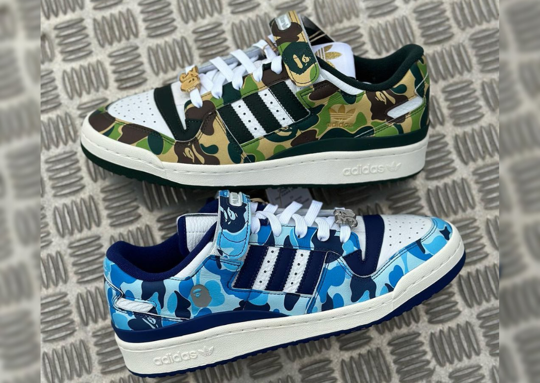 BAPE x adidas Forum Low 30th Anniversary Pack