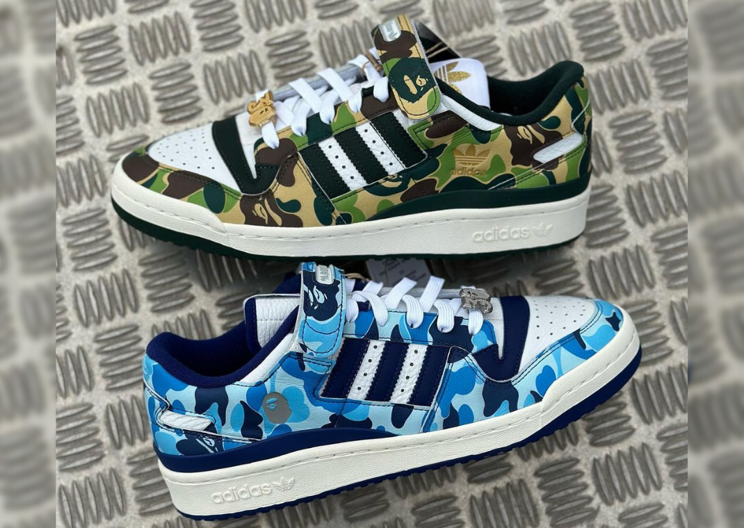 BAPE x adidas Forum Low 30th Anniversary Pack