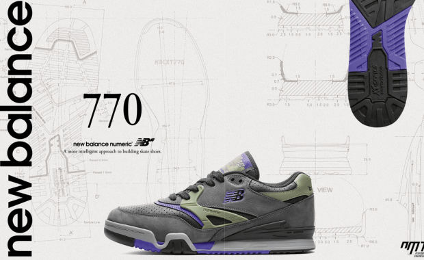 New Balance Numeric Brings Back 770 Cross-Trainer as a Skate Shoe