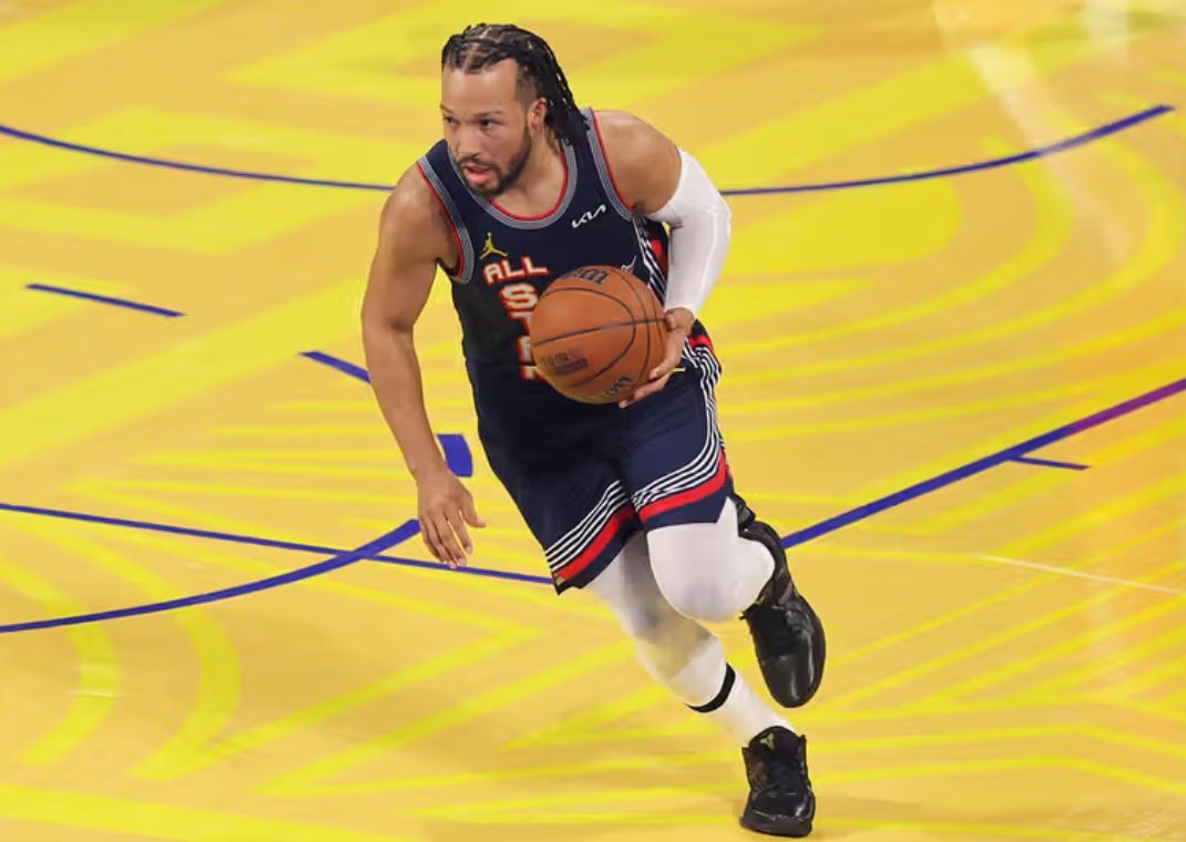 Jalen Brunson in the 2025 All-Star Game