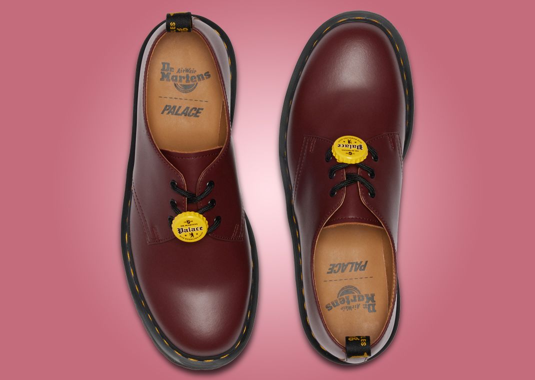 Palace x Dr. Martens 1461 Cherry Red Top