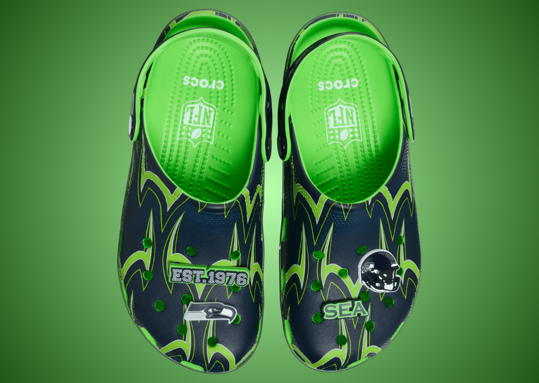 NFL x Crocs Classic Clog Seattle Seahawks - Top