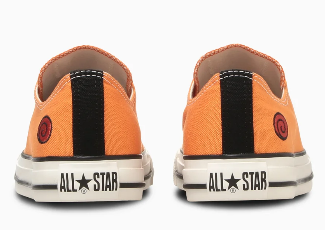 Naruto x Converse Chuck Taylor Ox Naruto Uzumaki - Back