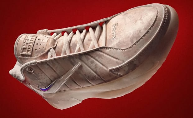 Bronny James’ Latest Nike LeBron Witness 9 PE is a Mix of Dusty Tan Digital Camo