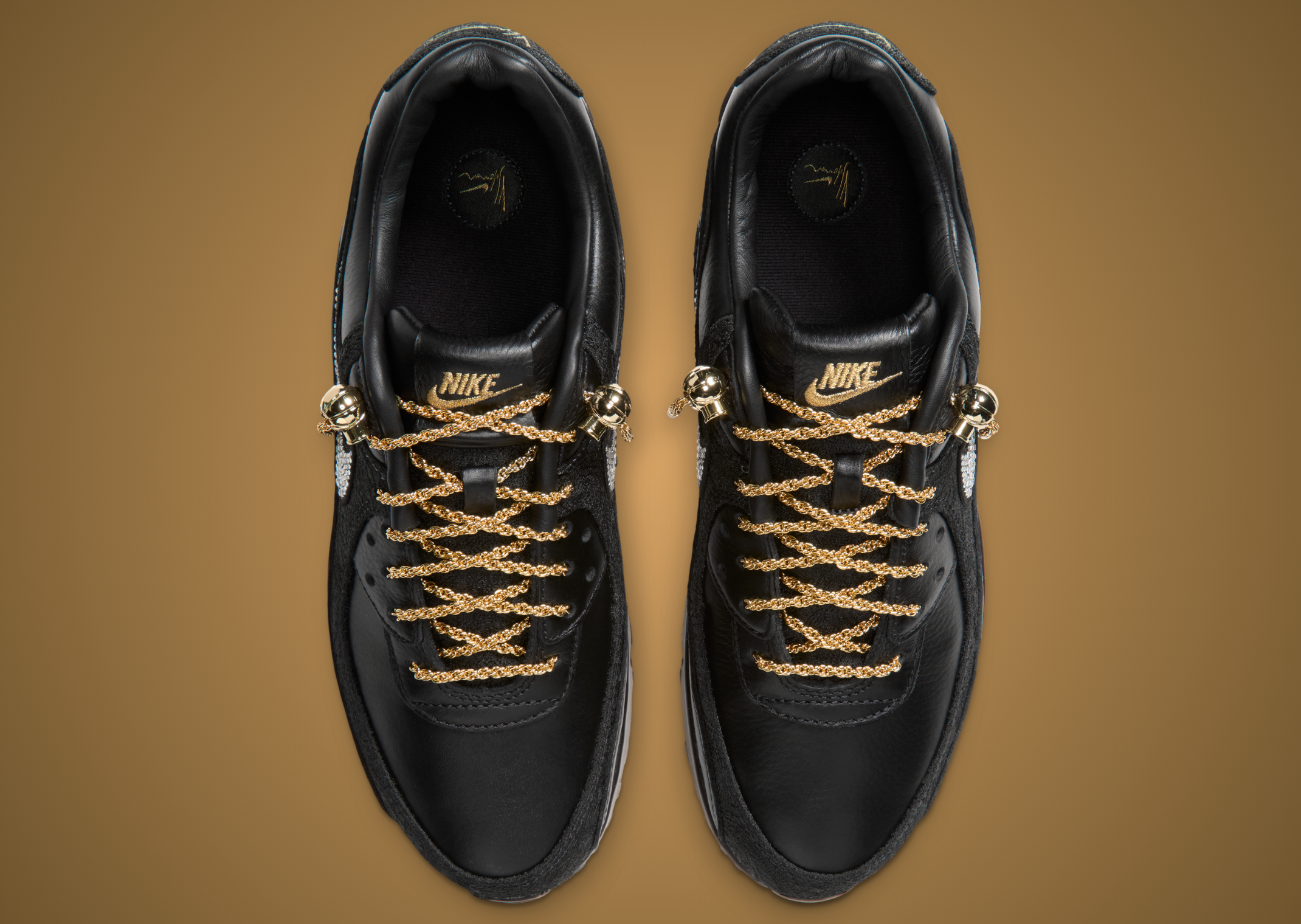 Victor Solomon x Nike Air Max 90 Black - Top