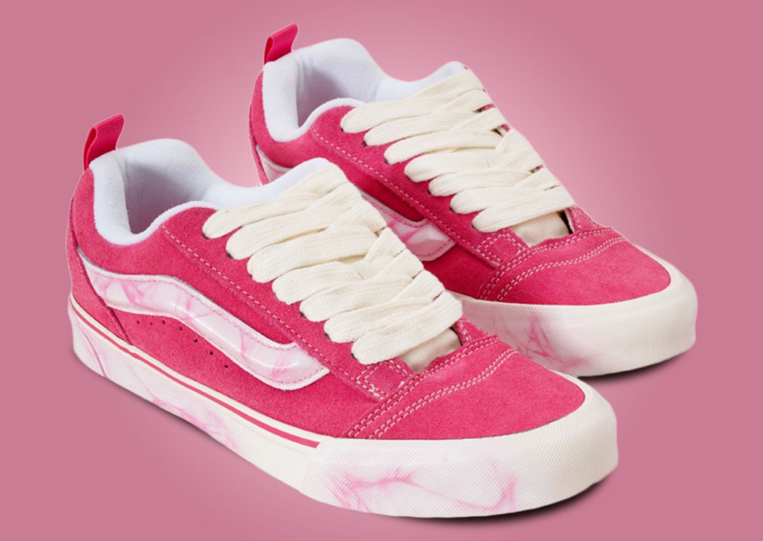COSTS x Vans Knu Skool Pink Rose Marble Angle