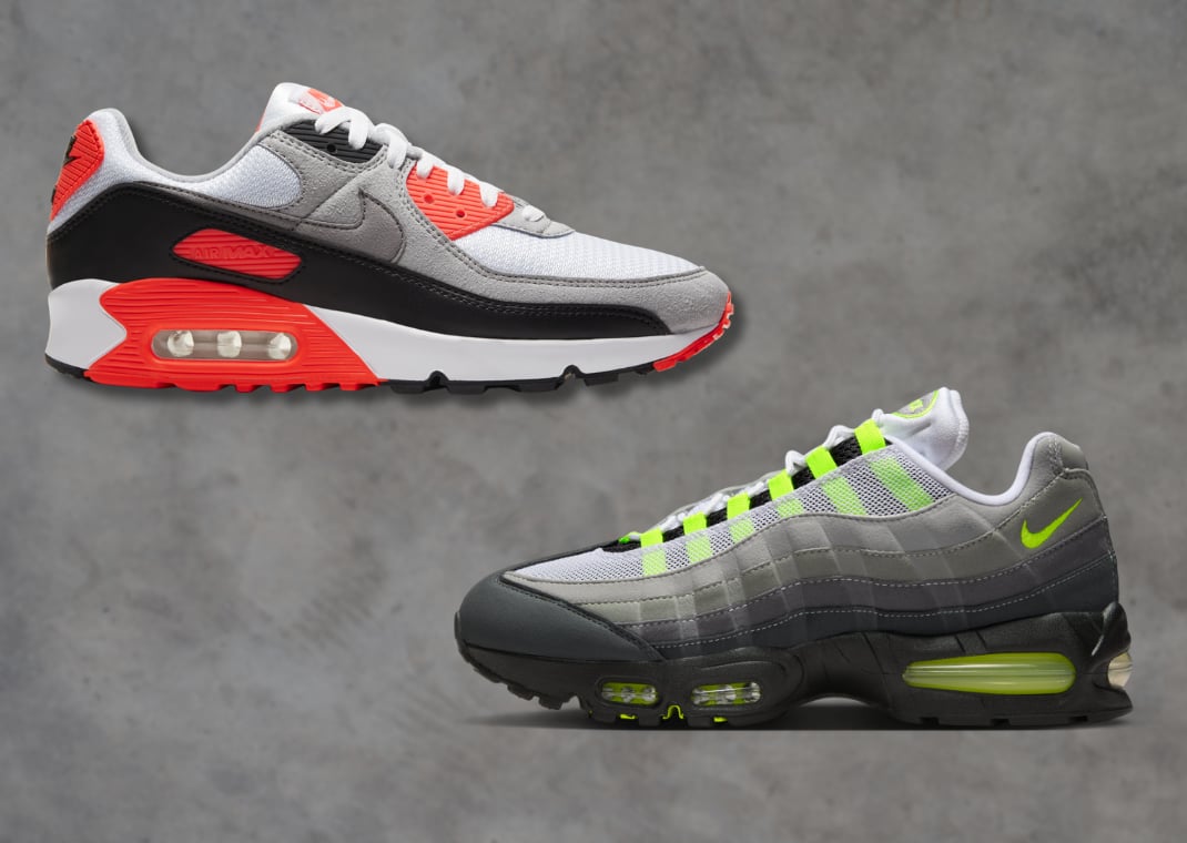 Air Max 90 vs. Air Max 95
