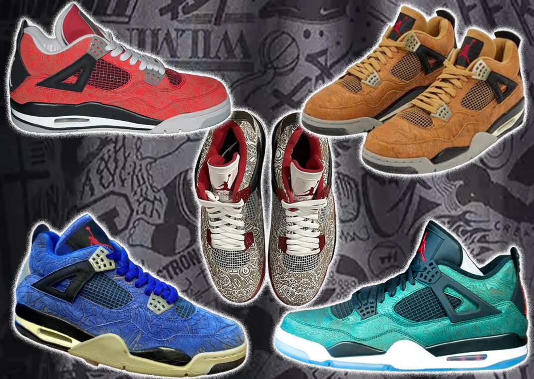 Air Jordan 4 Laser Samples-Tier