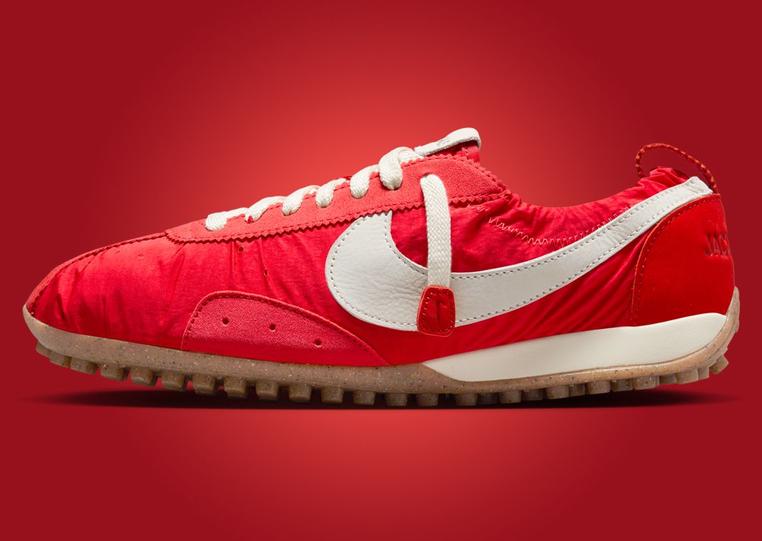 Jacquemus x Nike Moon Shoe SP University Red Lateral