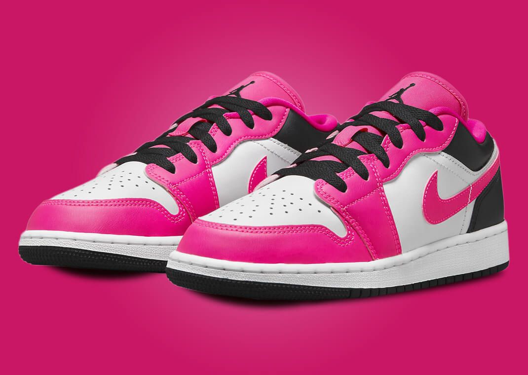 Air Jordan 1 Low Fierce Pink (GS)