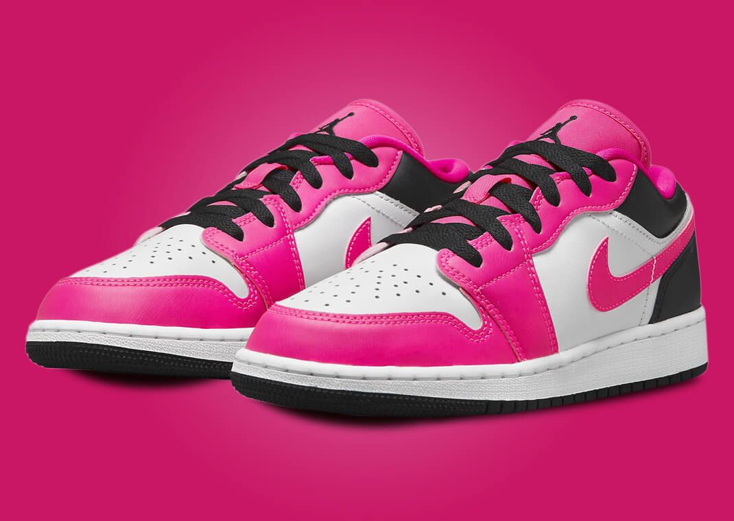 Air Jordan 1 Low Fierce Pink (GS)