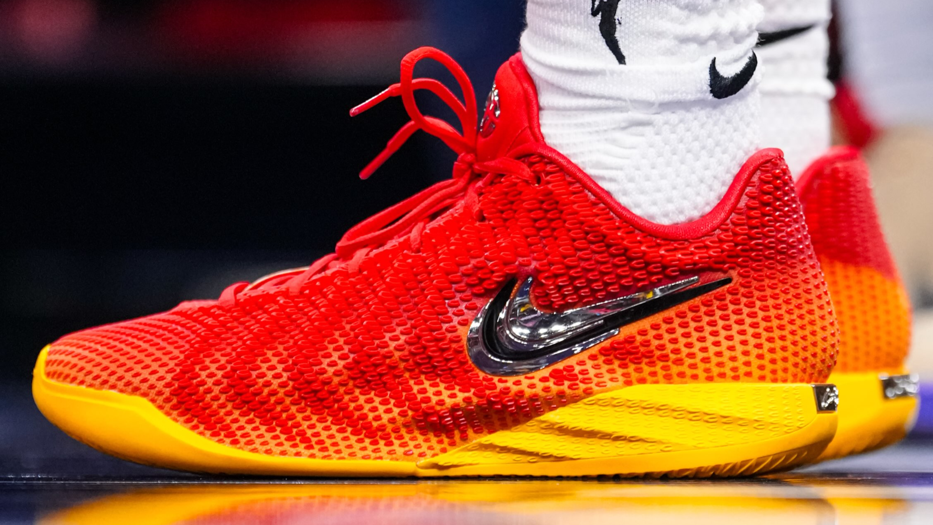 Caitlin Clarks Reveals the Kansas City Chiefs-inspired Nike Caitlin 1 Sea of Red
