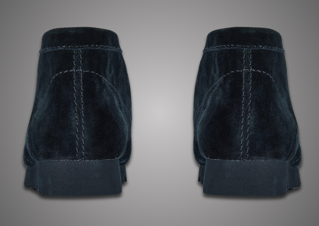 Post Archive Faction x Clarks Originals Wallabee Boot Black - Back