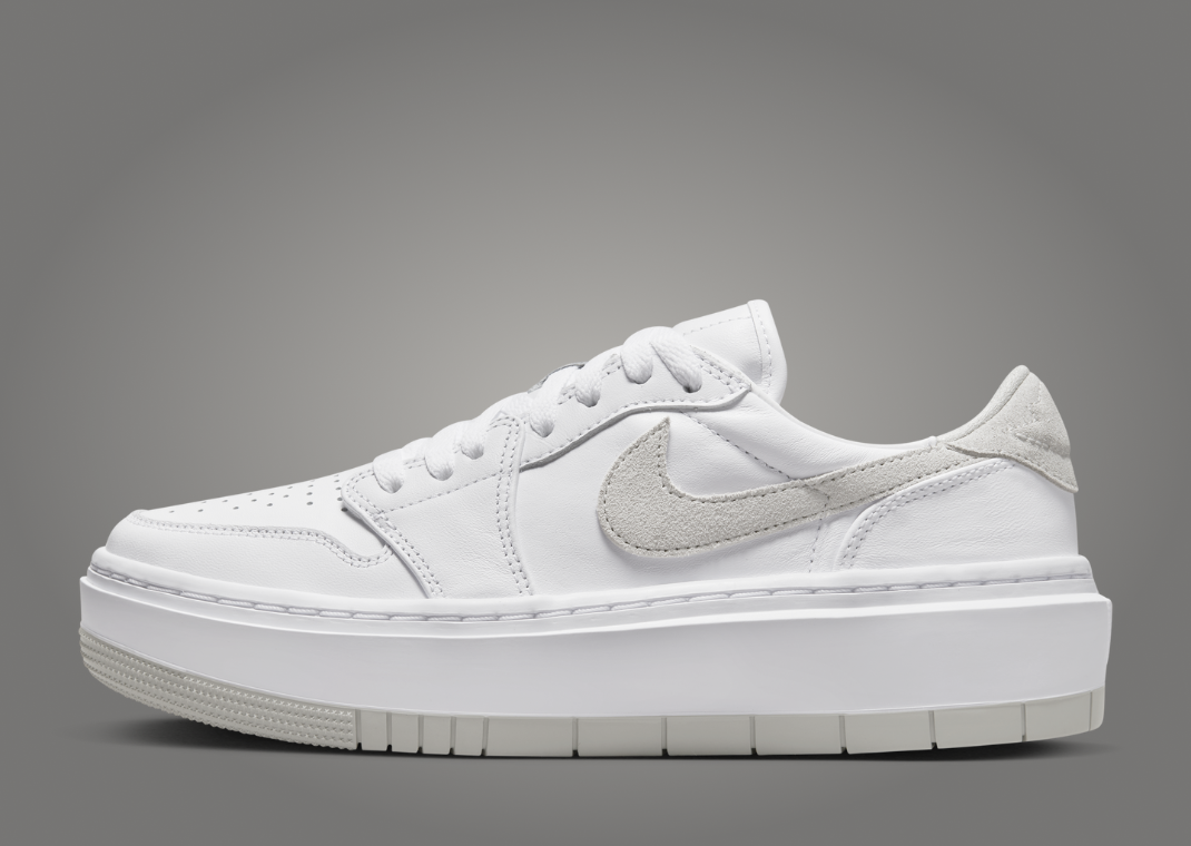 Air Jordan 1 Elevate Low White Neutral Grey (W) Lateral Side