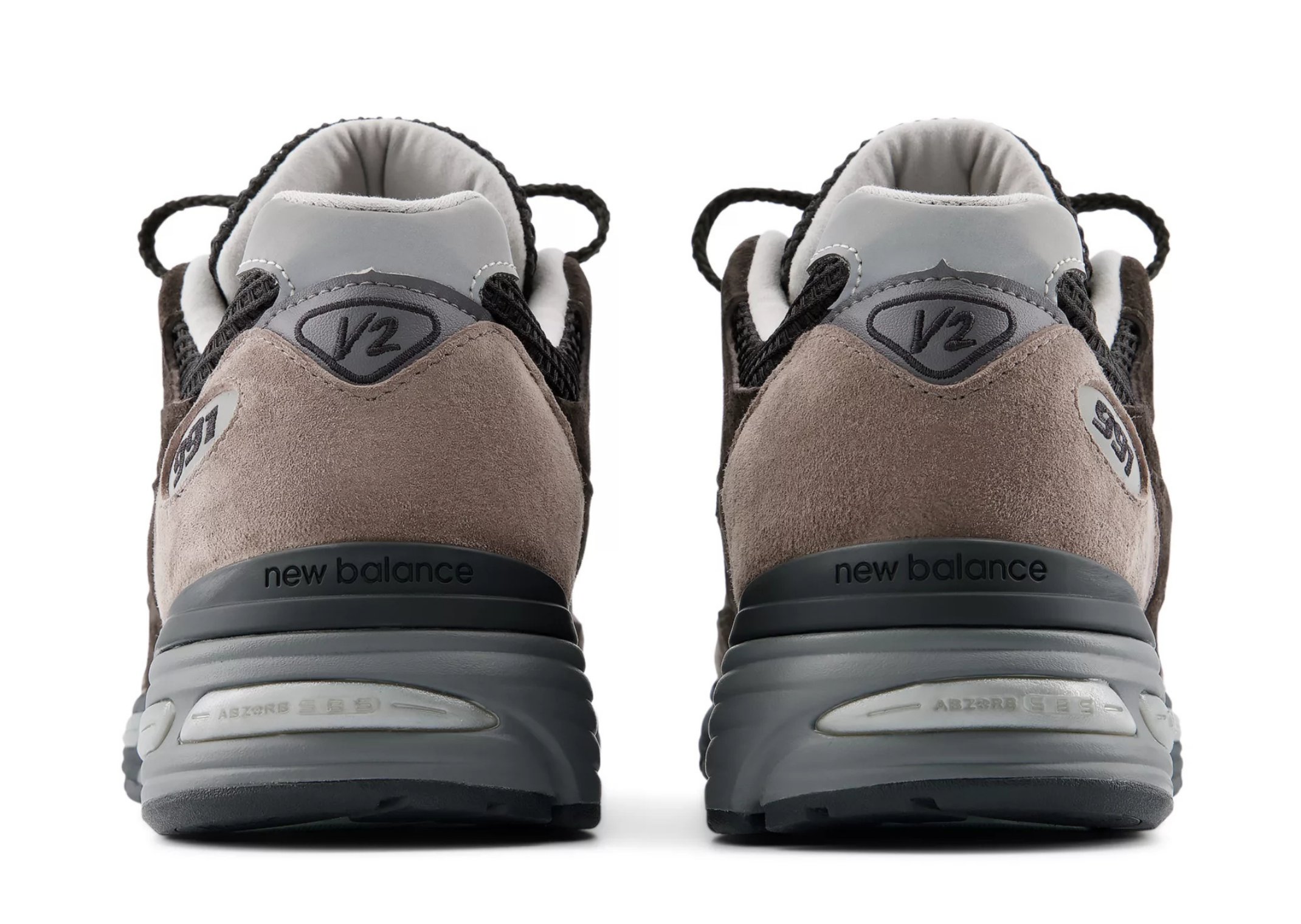 New Balance 991v2 Made in UK Elevated Neutrals Turbulence - Back
