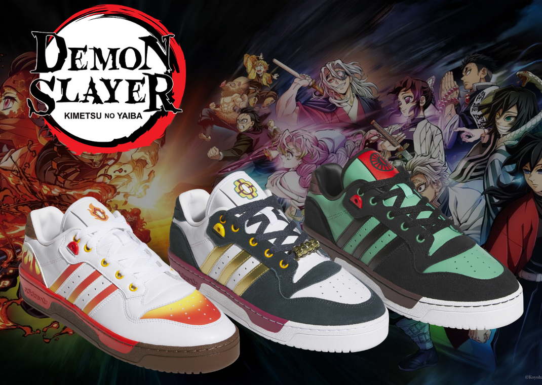 Demon Slayer x adidas Rivalry Low Pack