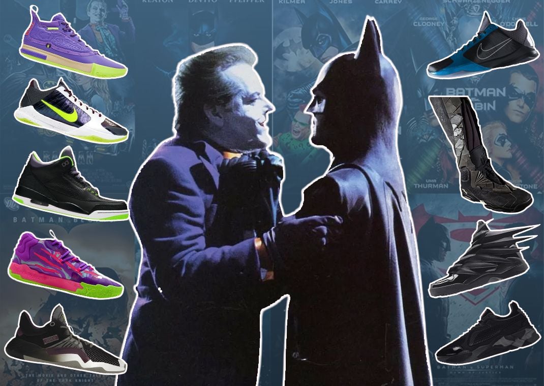 Batman and Joker Sneakers