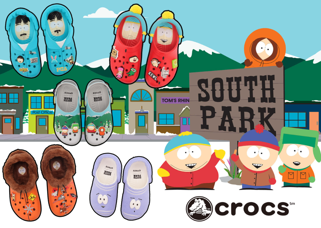 South Park x Crocs Classic Clog Collection