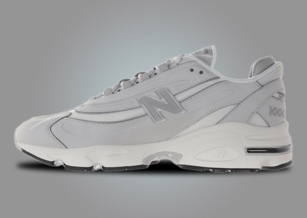 New Balance 1000 Grey Silver Medial