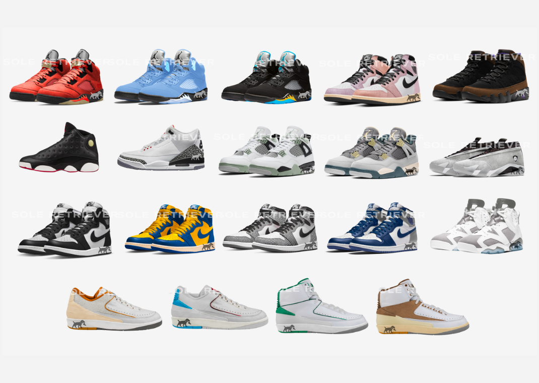 Jordan Brand Spring 2023 Retro Footwear Lineup