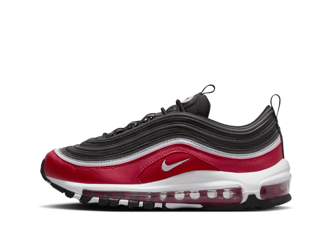 Nike Air Max 97 SE Black Varsity Red (GS)