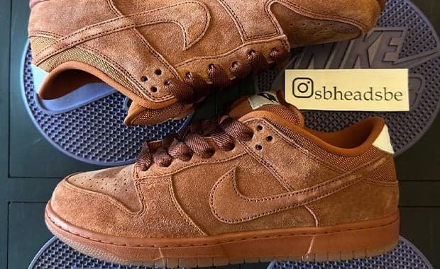 Nike SB Dunk Low Pro B Cinnamon Dark Russet