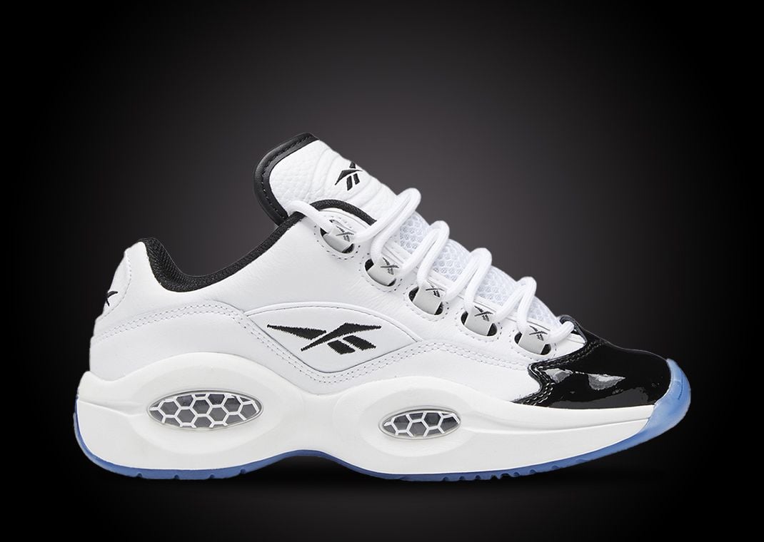 Reebok Question Low Patent Toe (GS)