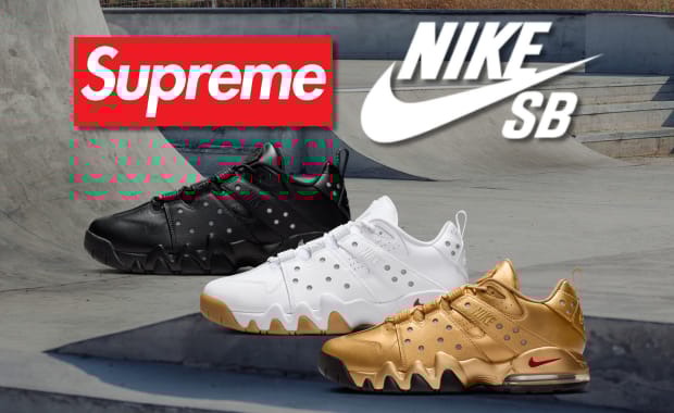 Supreme’s Nike SB Version of Charles Barkley’s Air Max CB ‘94 is Dropping for Week 2 of SS26