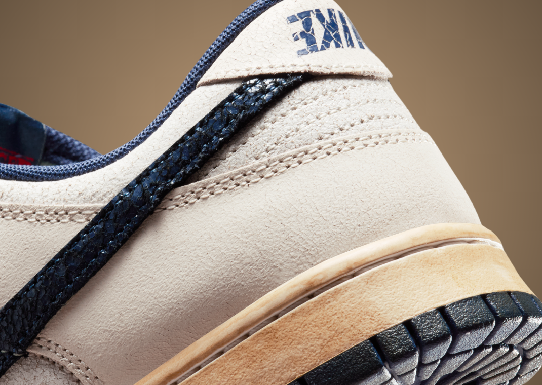 Stranger Things x Nike Dunk Low Phantom Detail
