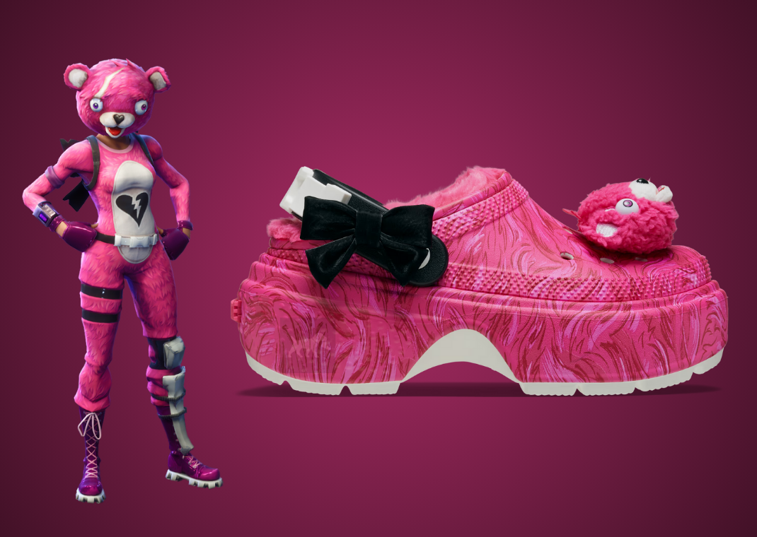 Fortnite x Crocs Stomp Lined Clog Cuddle Team Leader Lateral