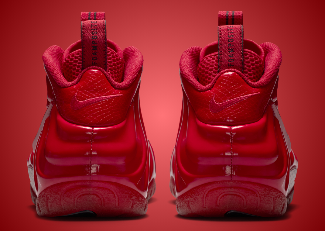 Nike Air Foamposite Pro Gym Red - Back