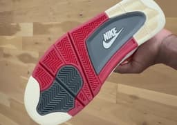 Nigel Sylvester x Air Jordan 4 Retro Brick After Brick Outsole