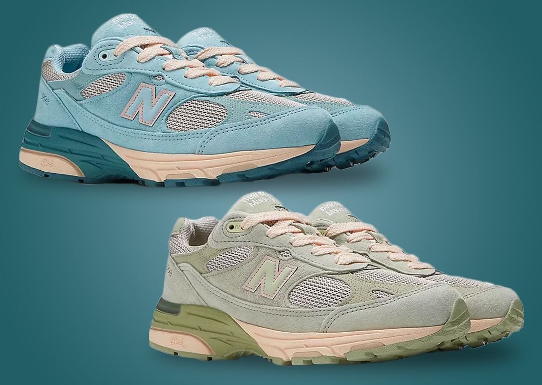 Joe Freshgoods x New Balance 993 Performance Art Arctic Blue & Sage Green