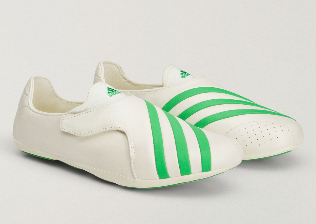 Pharrell Williams x adidas Vario Flat Earther Cream Green - Angle
