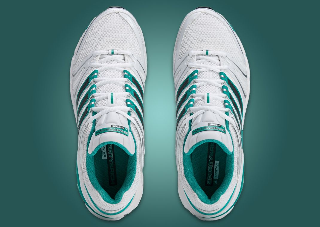 Sporty & Rich x adidas Adistar Control 5 White Green - Top