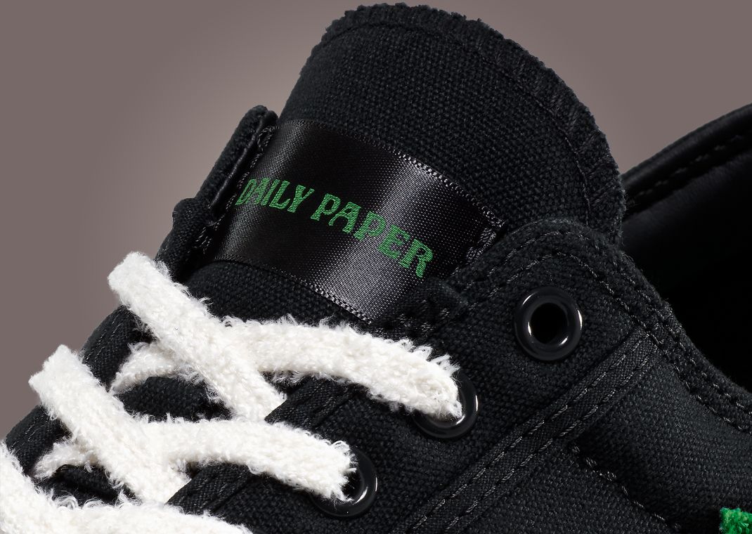 Daily Paper x Converse Star Player 76 Ox Black Detail
