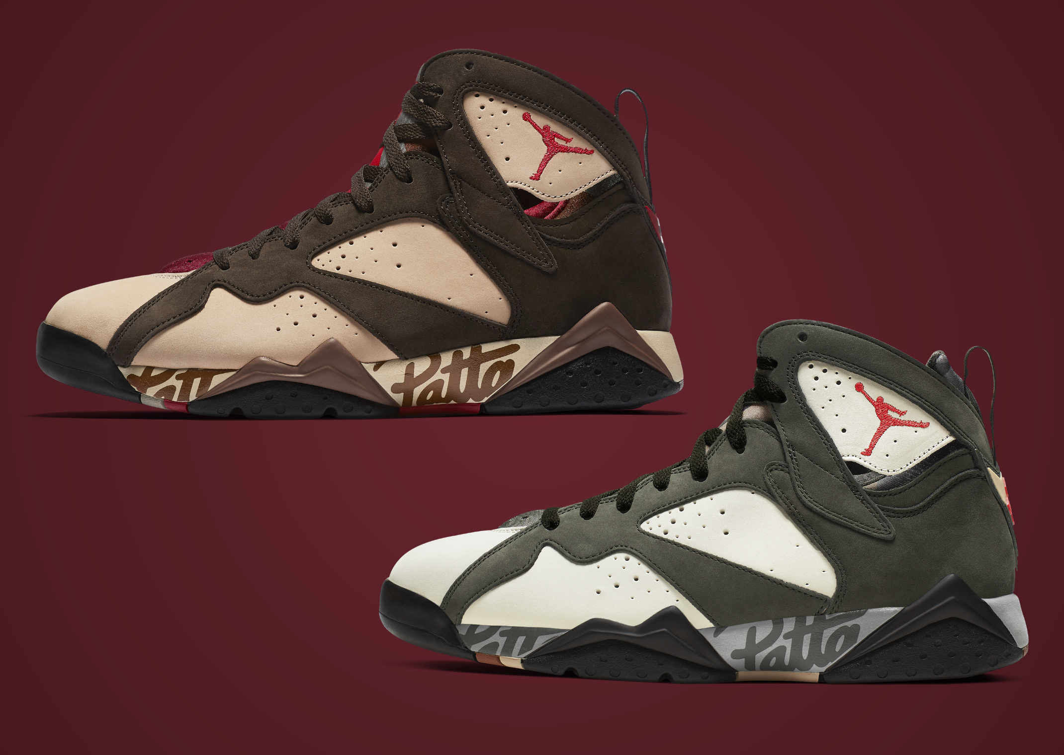 Patta x Air Jordan 7 Retro Pack (2019)
