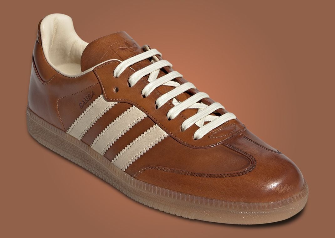 The adidas Samba OG Made in Italy Vachetta Tan Releases October 2024