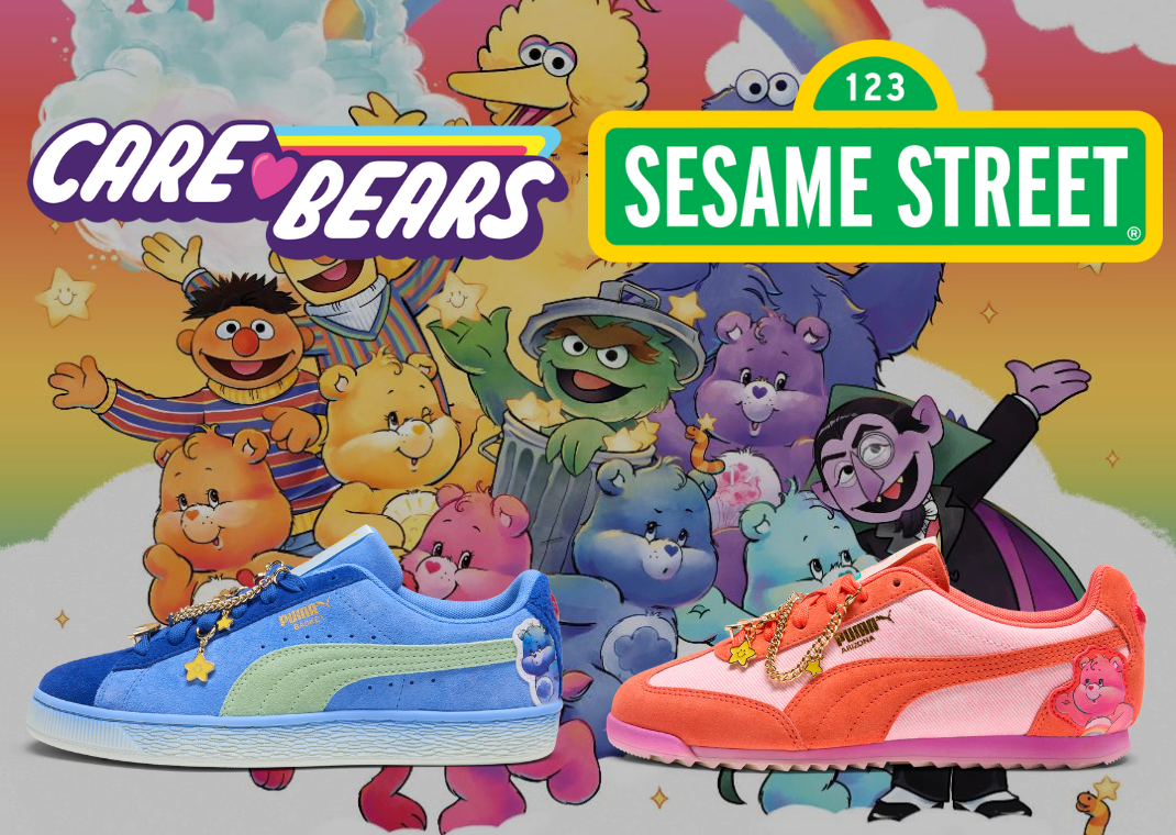 Care Bears x Sesame Street x Puma Collection