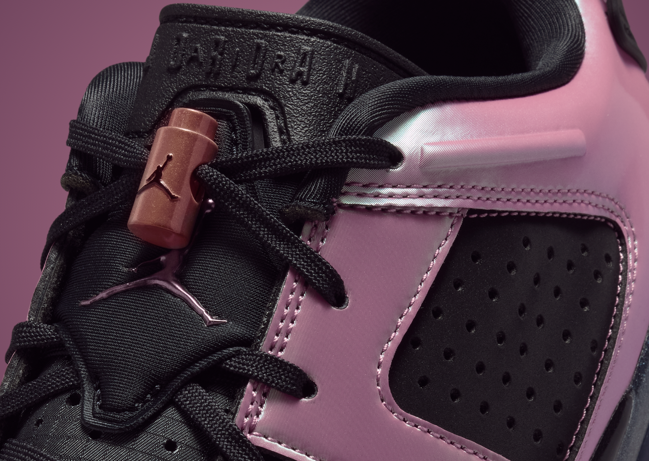 Air Jordan 6 Retro Low Desert Berry - Detail