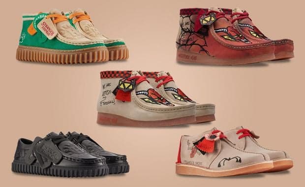 Stranger Things x Clarks Originals Collection