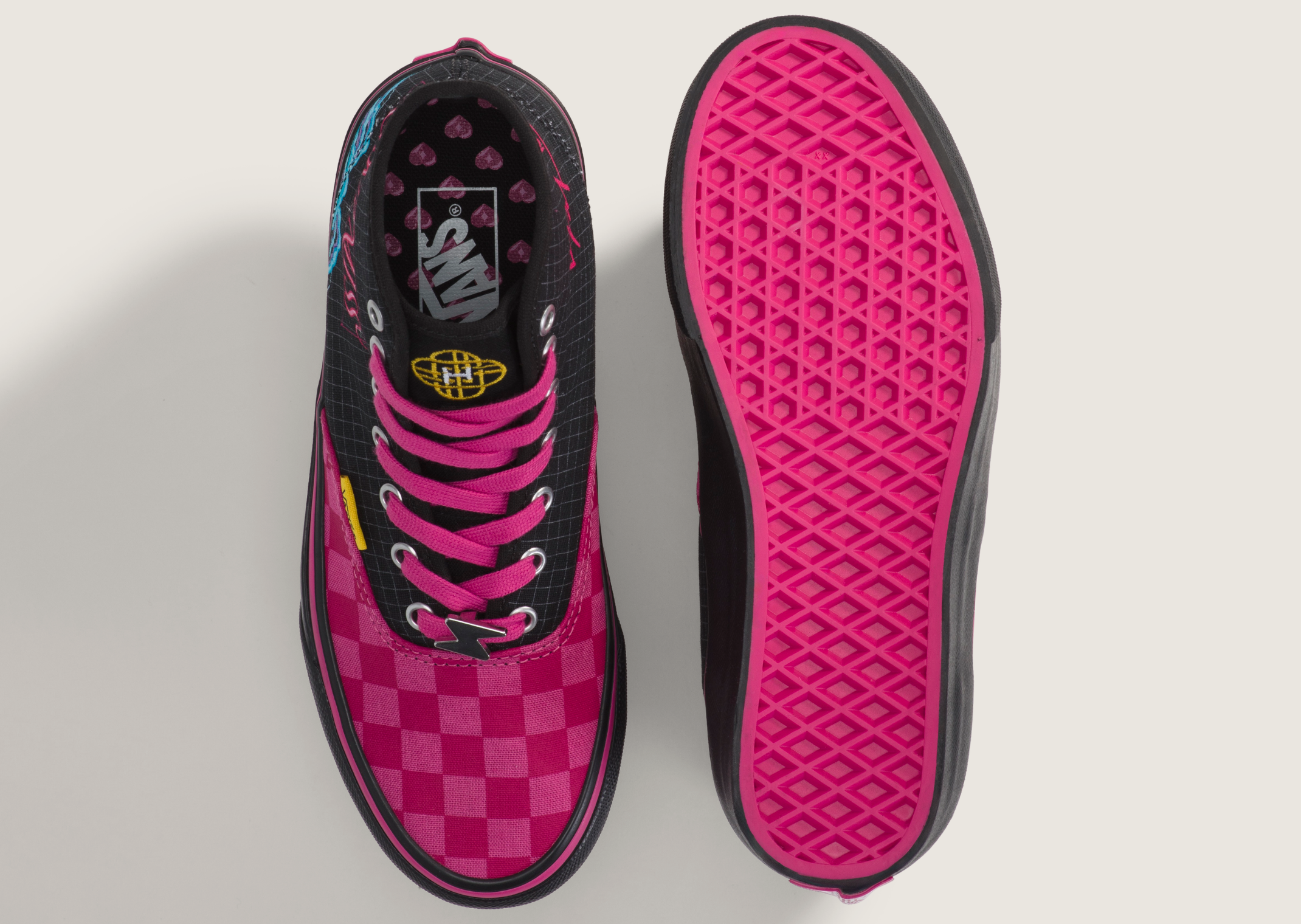 K-Pop Demon Hunters x Vans Authentic Hi Mira (GS) - Pair