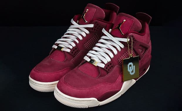 Air Jordan 4 Retro Oklahoma Sooners PE