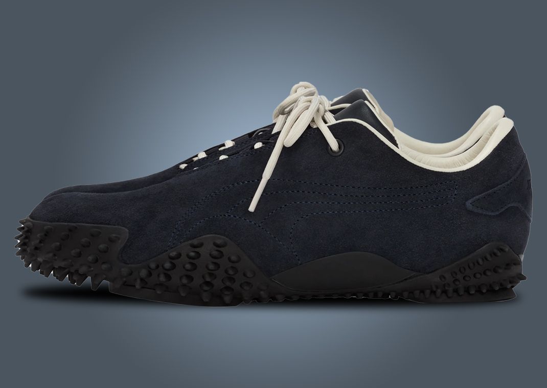 JJJJound x Puma Mostro Deep Navy Lateral