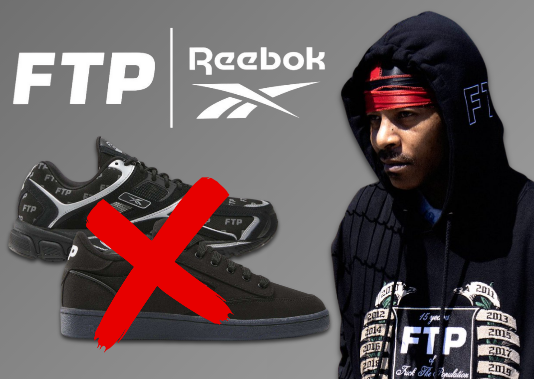 Zac FTP and his Reebok Collab